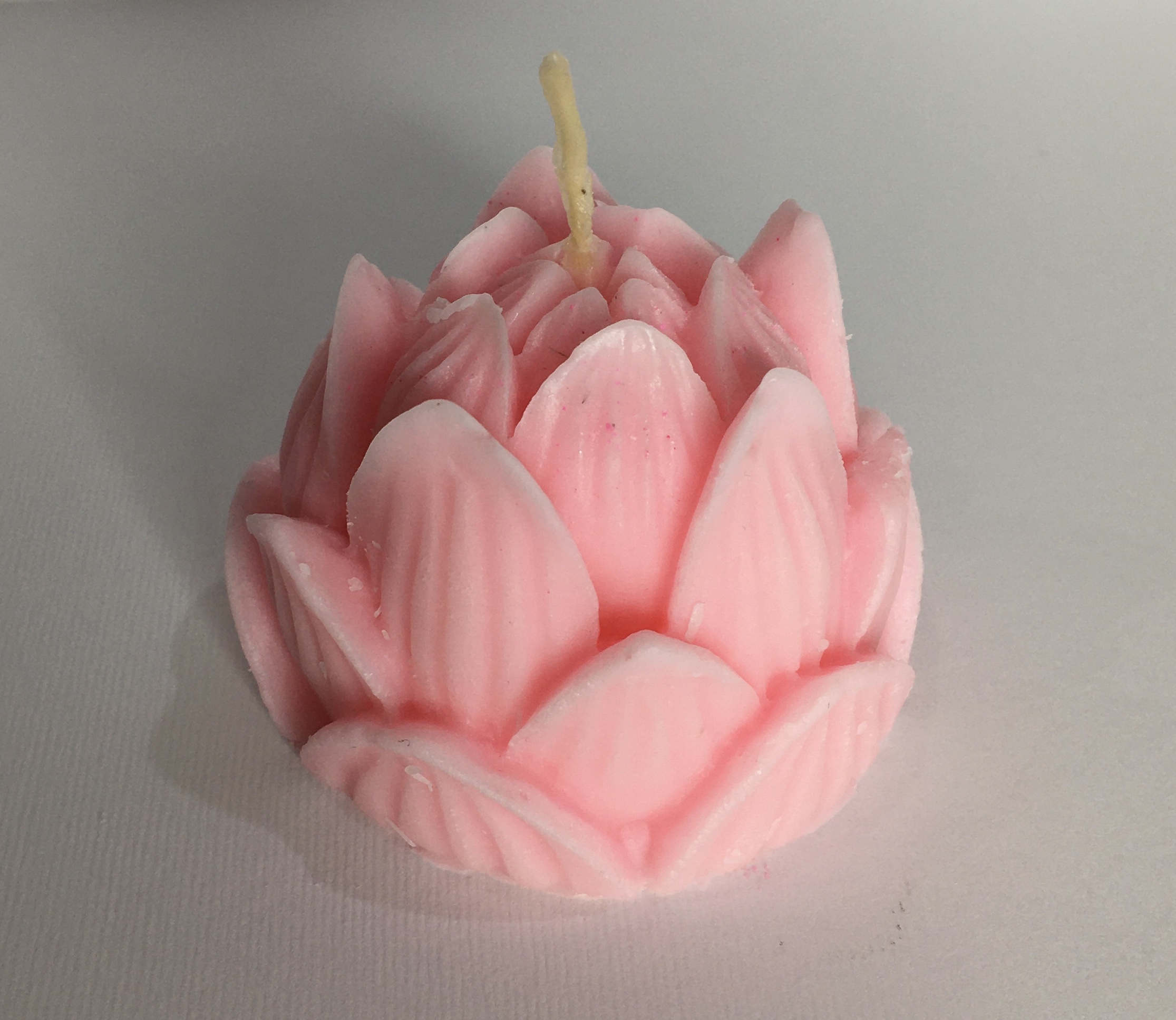 شمع فانتزی گل لوتوس بدون رایحه دستساز