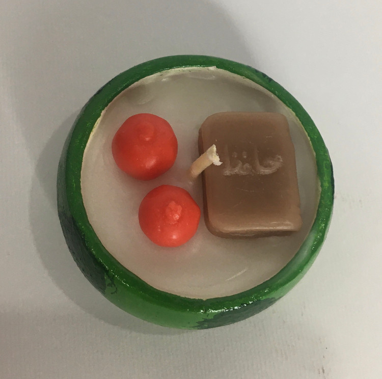 شمع یلدایی وارمری دستساز